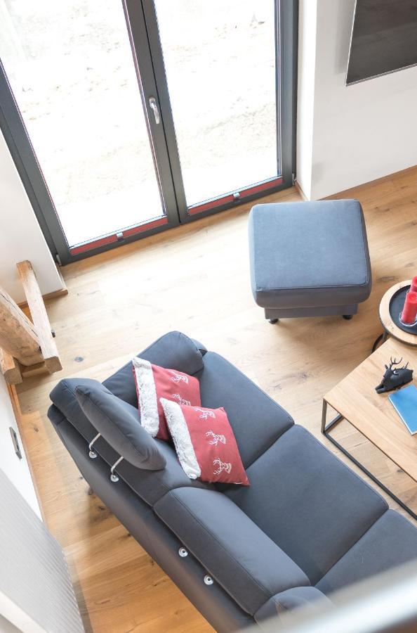 Chalet-Ferienwohnung Giebeltraum, 115 Qm, Wellness/Fitness/Sauna - Bergroedelhof Feilitzsch Kültér fotó