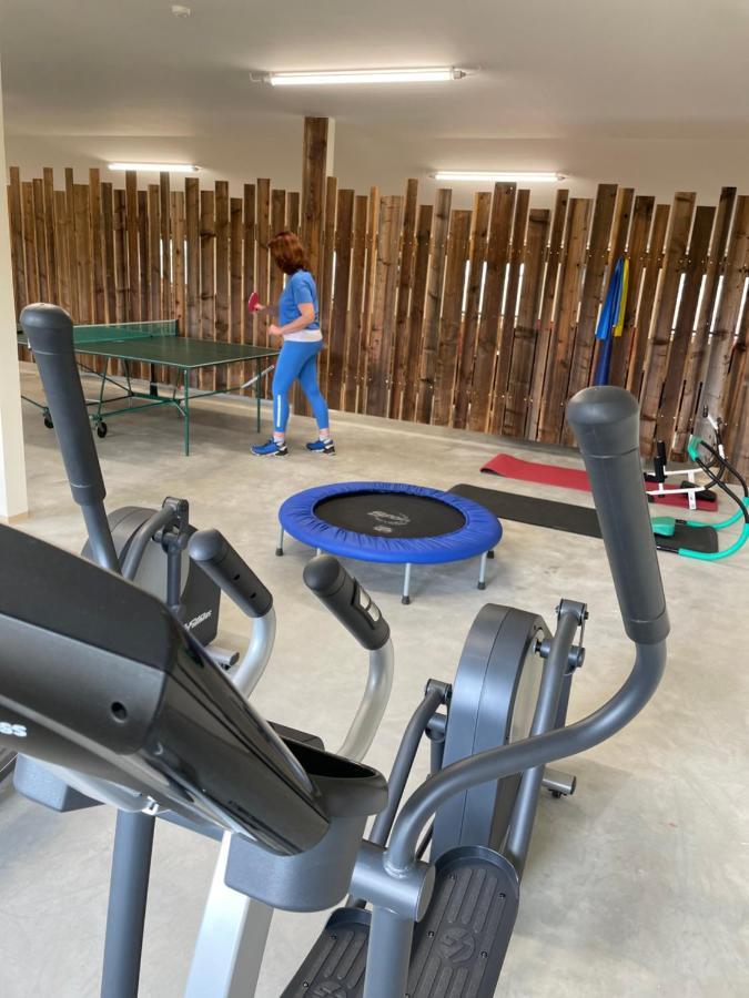 Chalet-Ferienwohnung Giebeltraum, 115 Qm, Wellness/Fitness/Sauna - Bergroedelhof Feilitzsch Kültér fotó