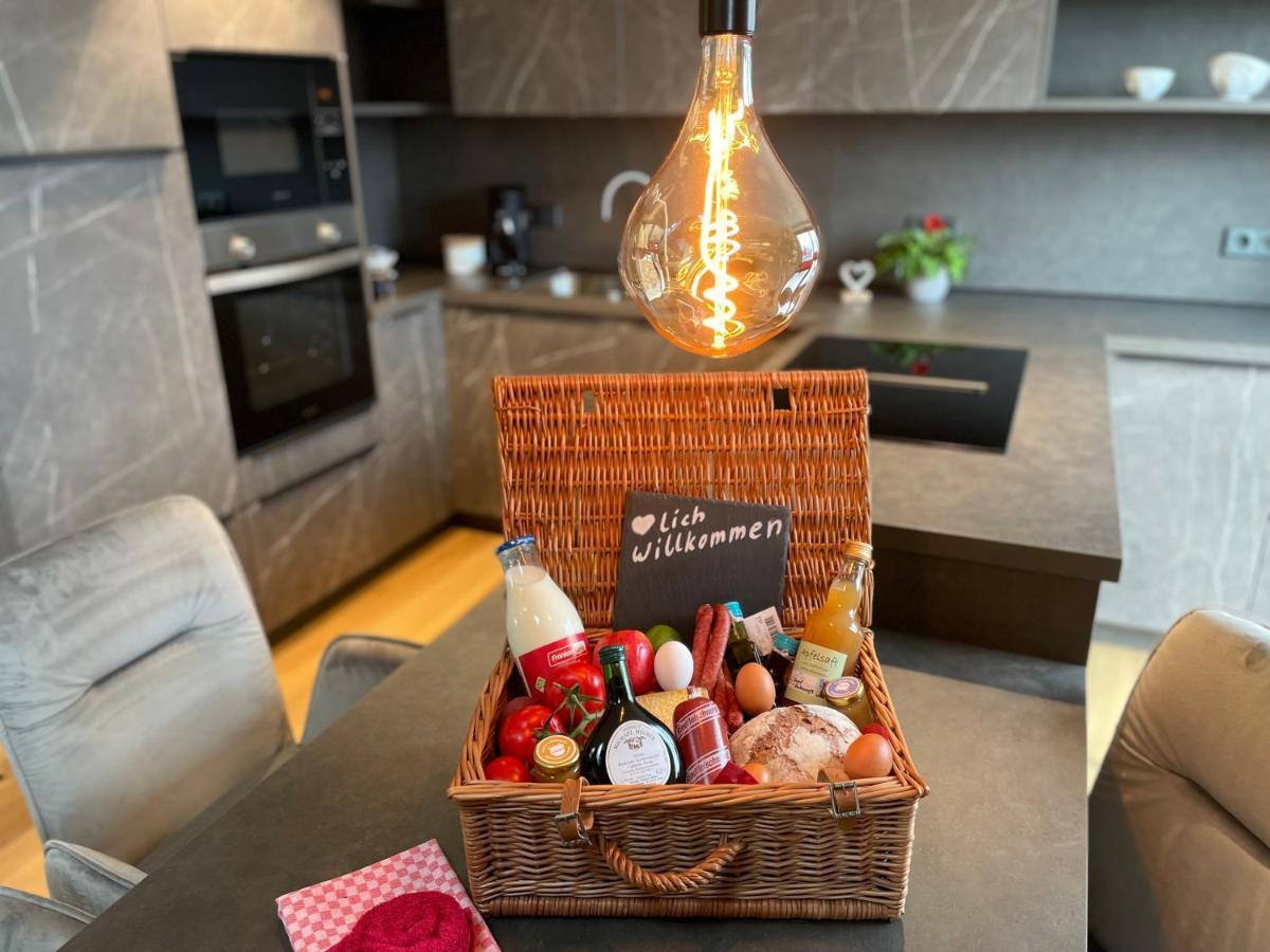 Chalet-Ferienwohnung Giebeltraum, 115 Qm, Wellness/Fitness/Sauna - Bergroedelhof Feilitzsch Kültér fotó
